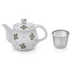 . керамика Arita . 4 . лист. clover pot (...* корзина сеть есть )