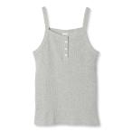 [ фрукты ob The салон ] casual вафля ткань термический Cami внутренний женский серый 