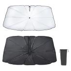 seiwa(SEIWA) в машине товар затеняющий экран, шторки от солнца одним движением зонт затеняющий экран, шторки от солнца L размер (W1315?1420mm×H790mm) Z117 вал отсутствует складывать 