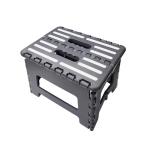 GOODCHI складной стремянка низкий подножка тележка езда .. складной шт. 13cm compact место хранения компактный мойка машин вход для туалета ( белый высота 