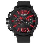 ����̵�� �����ꥢ��Haurex �ϥ���å��� �����Υ���� 3N377UNR Turbina SS chronograph watch 52 mm