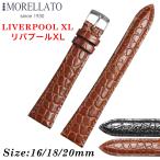 Yahoo! Yahoo!ショッピング(ヤフー ショッピング)Morellato モレラート LIVERPOOL XL リバプール XL レザーベルト K0751376 時計バンド 汎用品 幅16mm/18mm/20mm