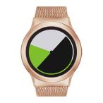 腕時計 メンズ レディース ユニーク ZEROO ゼロ COLORED TIME 品番:W01004B05SM05