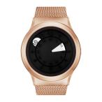 ZEROO ゼロ AQUA DROP 電池式クォーツ 腕時計 男女兼用 ケース幅:41mm 品番:W10038B05SM05
