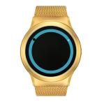 ZEROO ゼロ PLANET ECLIPSE 電池式クォーツ 腕時計 男女兼用 ケース幅:41mm 品番:W13027B04SM04