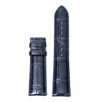交換用 腕時計バンド 汎用ワニレザーベルト 純正品 ZEROO ゼロ 幅20mm ZCSBL20