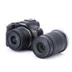 【中古】[美品] Canon ミラーレスカメラ EOS R50 ダブルズームキット ブラック _GP00020640