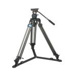 SIRUI SQ75+S5X ラピッドシステム クイックシリーズ 3段ビデオ三脚セット カーボン脚 78mmハーフボウル 油圧式雲台S5X付き 耐荷重18kg ブラック _6952060078762