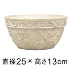  модный цветочный горшок бордо ala Beth k миска pot 25cm 4 литров оттенок белого elegant легкий полимер посадочная машина мелкий 