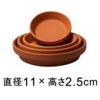 ドイツ製 テラコッタ 受皿 11cm aj10適合する鉢底直径が8.5cm以下の植木鉢
