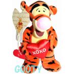 くまのプーさん ティガー Tigger Hearts Tail バレンタインティガー　XOXO ロンドンビーンバッグ　縫いぐるみ