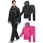 【在庫処分セール】レイン コート メンズ レインウェア レディース 雨合羽 自転車 雨具 ウェア アウトドア カッパ 上下 バイク