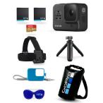 GoPro公式限定  GoPro HERO8 Black 限定ボックス + スリーブ(青)+ランヤード + 限定非売品 メガホルダー(青) & ドライバッグ 国内正規品 ゴープロ 純正