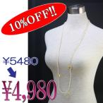 デザインパールネックレス　イミテーション