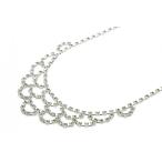 ネックレス necklace レディース ネックレス チェーン ネックレス スワロフスキー ネックレス 結婚式 シルバー