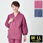 二重衿作務衣 レディース 婦人 寺用 春夏秋冬 通年 洗える [二重衿作務衣 赤系 紺系 (M-LL)] 敬老の日 母の日 プレゼント