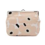 Marimekko ポーチ PUOLIKAS KUKKARO MINI UNIKKO 090342 レディース OFF WHITE/PEACH/BLACK 838 マリメッコ