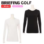 【26SS】【レディース】BRIEFING GOLF ブリーフィング ゴルフ WOMEN’S COOL CORE UNDER SHIRT / クールコア スリーブロゴ インナーTシャツ S-L BBG261W04
