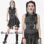  Gothic and Lolita world TW633 блокировка мода повреждение безрукавка cut and sewn готический хлеб часы visual серия визуальный серия земля . серия Live костюм 