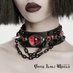  Gothic and Lolita world WS-799LHF-BK-RD земля . серия хлеб часы мода красный I цепь колье несессер есть готический Gothic and Lolita visual серия V серия 