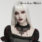  Gothic and Lolita world готический гонки biju- имеется короткое колье колье черный чёрный красный роза узор . бисер Gothic and Lolita аксессуары женский костюм мелкие вещи земля . серия 
