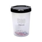 KOKUBO(kokbo)IRECO еда емкость для хранения S500ml сделано в Японии посудомоечная машина соответствует пластик крышка имеется Flat канистра модный кухня ячменный чай упаковка море 
