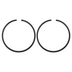 MMETERXITY2 упаковка поршневое кольцо комплект 33mmx1.5mm стандарт поршневое кольцо поршневое кольцо электрический so- для замены цепная пила замена детали [ чёрный ]