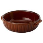 TAMAKI тарелка для запеканок gya The - Brown диаметр 16x глубина 14.5x высота 4.5cm480ml микроволновая печь * посудомоечная машина * печь соответствует T-783719
