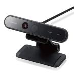 エレコムWEBカメラUCAM-CF20FBBK200万画素フルHD1080p30FPSWindowsHello顔認証対応マイク内蔵ケーブル長1.5mブ