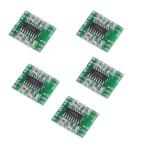 VKLSVAN5個PAM84032*3WクラスDミニデジタルパワーアンプボードAMP2.5-5V入力3W+3W2-チャンネル