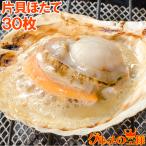 ホタテ ほたて 特大 片貝ほたて 30枚 10枚×3袋 (殻付きほたて 帆立 貝 バター焼き 浜焼き バーベキュー BBQ 業務用 築地市場 ギフト)