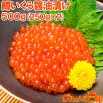 イクラ醤油漬け 合計500g 250g×2 北海道製造 鱒いくら 鮭鱒いくら いくら醤油漬け 鱒子 鱒卵 醤油いくら いくら丼 イクラ丼