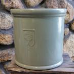 RHS英国王立園芸協会監修 陶器鉢 ミルズ Mサイズ ミントグリーン RHS イギリス 英国 植木鉢 鉢 お洒落 おしゃれ 可愛い かわいい ブランド 高級 インテリア