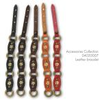 [ клик post соответствует возможно ] кожа браслет Leather Bracelet 04020007[ натуральная кожа ]