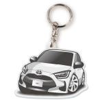  машина акрил брелок для ключа Toyota лицензия товар Yaris ....chibikuru