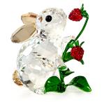  Swarovski SWAROVSKI crystal фигурка Idyllia заяц . дерево клубника #5702437 интерьер украшение бесплатная доставка 