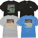 THE NORTH FACE ザノースフェイス ショートスリーブ ハーフ スウィッチング ロゴＴシャツ NT32338 メンズ 半袖 ティーシャツ T-shirts バックプリント 速乾