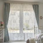 幅100cm×丈198cm スミノエ ディズニー プリンセス 美女と野獣 クラッシックビューティーボイル レースカーテン