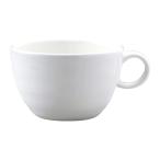 NARUMI(ナルミ) カップ ソーサー デイプラス(Day+)/パティア(PATIA) ホワイト 340cc モーニング 電子レンジ・食洗機対応 4