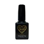HEMAフリー セミハードトップジェル ふき取り不要 ダイヤモンドトップ(ポリッシュ)15ml