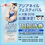 【お買い物いただいたお客様へプレゼント】お一人様4枚まで!アジアネイルフェスティバル(2018)1日招待券