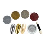  зеркало ногти * металлик ногти . non пыль зеркало пудра light gold красный 