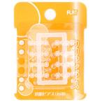 герой прозрачный серьги Flat P450 16шт.@(x 2)