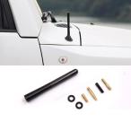 車用アンテナ FJクルーザー 2007-2022 ブラックカーボンファイバーパターン用 5インチ 123mm アンテナ交換用自動車外装アクセサリー