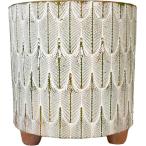  керамика горшок модный меньше перо pot glass green W135*D135*H140
