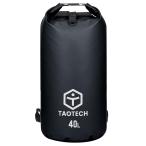 TaoTech тубус type водонепроницаемый сумка сухой мешок водонепроницаемый барабанный спорт сумка уличный море бассейн река развлечение рыбалка сноуборд для мужчин и женщин ( черный, 40L)