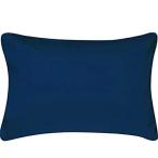 AYO подушка покрытие высококлассный хлопок 100% все размер pillow кейс отель качество высокая плотность ( темно-синий, 43*63cm. подушка . применение )