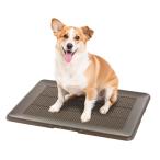  Ricci .ru(Richell). уборка простой Flat tray широкий темно-коричневый домашнее животное собака собака для туалет тонкий сетка скольжение трудно 