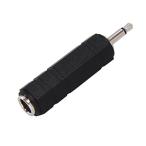 6.3mm монофонический стандарт Jack ( женский )* 3.5mm монофонический Mini штекер ( мужской ) переходник PLG-N2