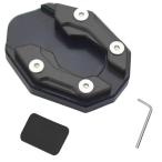 SODOI мотоцикл боковая стойка plate мотоцикл толчок подставка plate накладка end широкий переворачивание предотвращение . включено предотвращение нескользящий расширение удлинение толчок подставка 